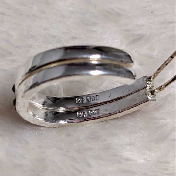 Vintage Silvertone/Pink Acrylic and Pink Rhinestone Pierced Earrings (2) Pair - Picture 14 of 14